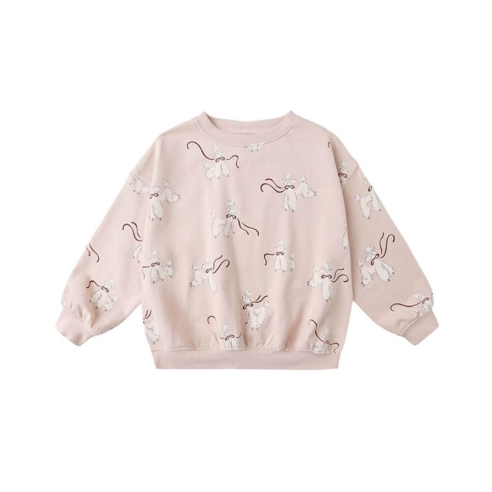 Rylee & Cru Girls  Relaxed Sweatshirt, Pink